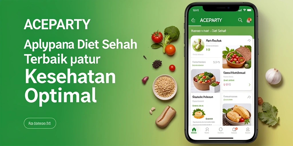 Tampilan antarmuka utama ACEPARTY yang menarik dan informatif.