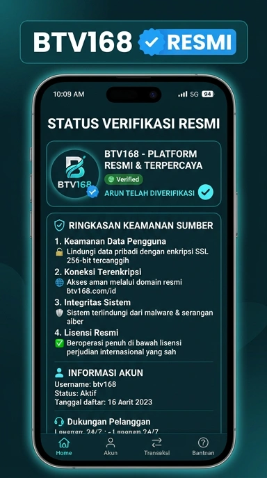 Kanal Resmi btv168 untuk Pengguna Android Indonesia